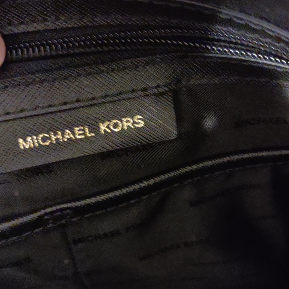 🔥🩷Sale!!! NWT Michael Kors Jet Set Large  Saffiano leather top zip tote - Picture 10 of 16